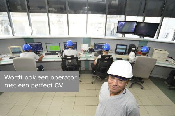 Voorbeeld CV operator of operationeel technicus zodat jij opvalt tijdens je sollicitatie.