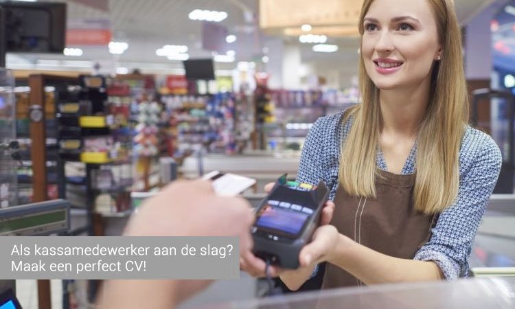 CV kassamedewerker nodig? Download het gratis CV voorbeeld of maak hem zelf.