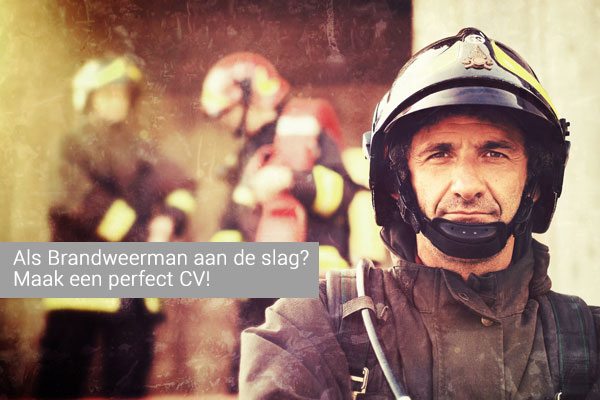 Brandweerman CV voorbeeld – Download Gratis