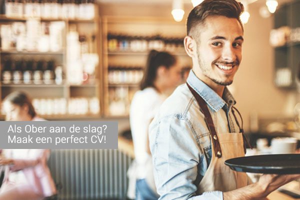 Ober CV voorbeeld – Download gratis & bekijk de sollicitatietips