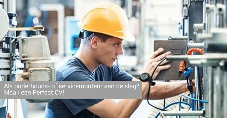 Onderhoudsmonteur CV voorbeeld – Download Gratis