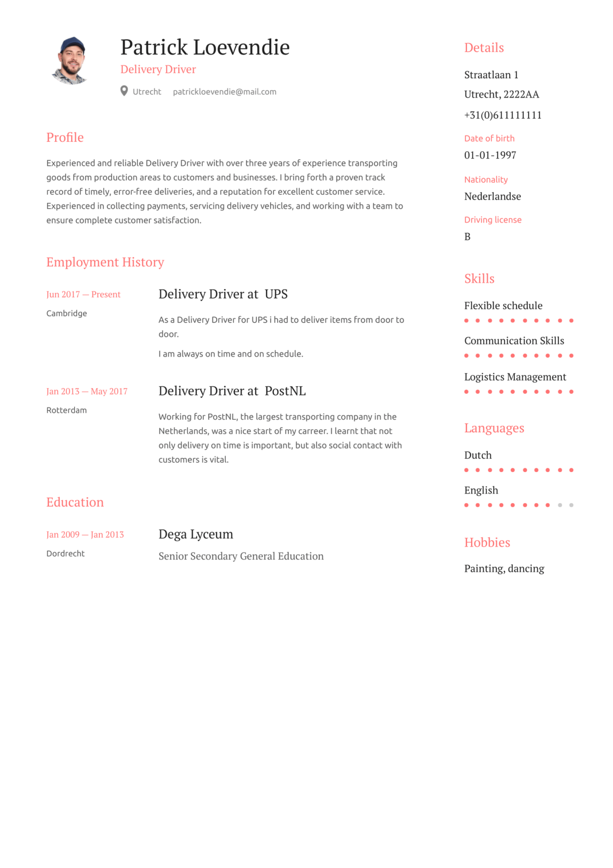 Engels Cv Maken?  Gratis Cv Voorbeelden *2019* in Word & PDF