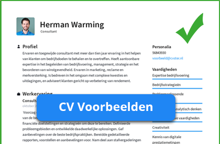 Uitgelezene CV Voorbeeld 2020 - 20+ Gratis voorbeeld CV's In PDF en Word. XJ-98