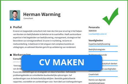 opbouwen Schepsel Draai vast CV maken? Dé 3 manieren voor een perfect CV in 2020.